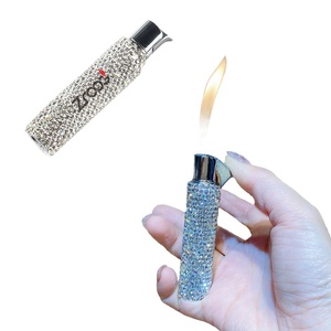 <span class=keywords><strong>Chalumeau</strong></span> à <span class=keywords><strong>gaz</strong></span> butane Lovisle Tech Bling, torche à flamme propane, petit briquet extérieur rechargeable en métal <span class=keywords><strong>pour</strong></span> le soudage, idéal <span class=keywords><strong>pour</strong></span> les cadeaux promotionnels - Product Image 1