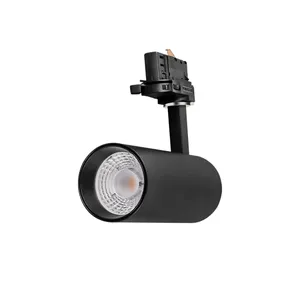 Foco de pista LED monofásico, 65mm, 20W, 25W, 2 cables, 3 cables