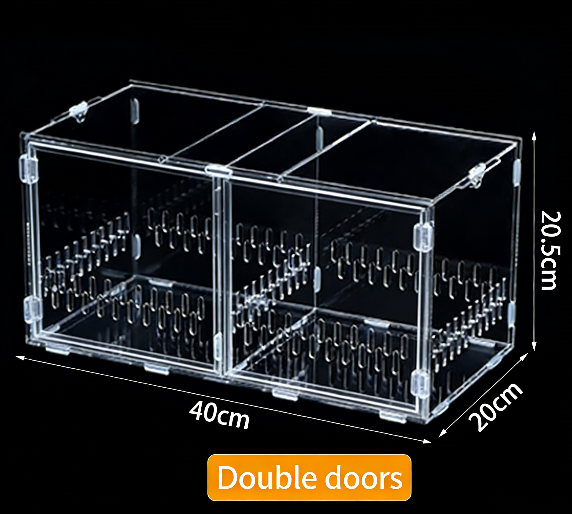 Double doors-double rooms