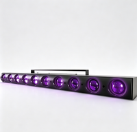 Barre de lumière LED mobile 10*40W Fullcolor RGBW 4-en-1 avec effet de poursuite DMX512 400W pour éclairage de scène DJ, concerts et spectacles