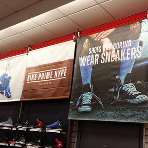 屋外 & 屋内グラフィックバナー新しいカスタムプリント広告車旗文字列長方形ガーデン三角形ペナントバナー旗 - Product Image 3