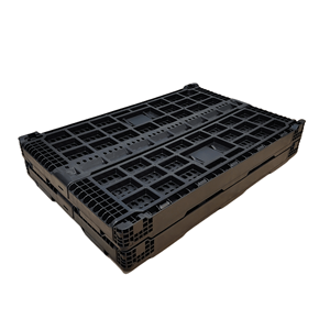 QS nóng bán OEM nhựa có thể gập lại container, đóng mở và gấp thùng hộp để lưu trữ và di chuyển - Product Image 2