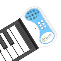 Clavier de Piano numérique en Silicone, 61 touches, Flexible, à rouler à la main, vente en gros, livraison gratuite