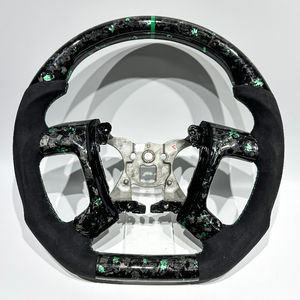 Volant en cuir Alcantara en fibre de carbone forgé vert directement de l'usine pour Chevrolet <span class=keywords><strong>Silverado</strong></span> - Product Image 1