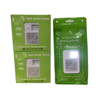 3 lampes LED à eau salée sans piles pour la survie en extérieur