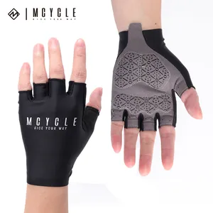 Mcycle Wholesale Sports Mtb Gloves Bike Gloves Road Bike Gym Custom Half Finger Cycling Gloves