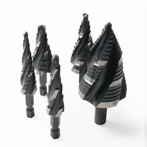 Foret étagé en acier rapide HSS4341 en acier inoxydable, foret pagode polyvalent avec alésoir à quatre rainures - Product Image 5