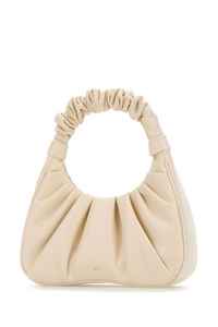 High Quality Designer Bag JW Pei Wrinckled <b>Handle</b> Ivory Gabbi <b>Handbag</b> Lined Inside With Cards Pocket - Product Image 2