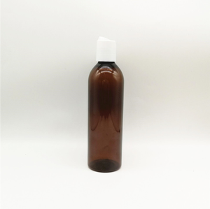 Bouteille en plastique PET <span class=keywords><strong>vide</strong></span> pour shampoing 100ml 120ml 150ml 200ml, blanche, bleue, noire, ambre, transparente, avec bouchon disque doré, noir ou blanc - Product Image 3