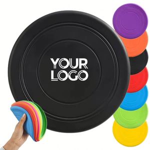 Fábrica de Regalos Promocionales, Disco Volador de TPR al por Mayor, Disco Circular de Goma con Logotipo Personalizado, Plato de Goma para Perros - Product Image 1