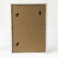 Kotak pajangan bunga kering 3D dari pabrik China, MDF/PS setebal 3cm dengan Plexiglass putih hitam ukuran 11*14, 12*18, A3, A4, bingkai foto shadow box