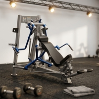 Peralatan Fitness Gym Komersial dengan Beban Plat, Mesin Super Middle Chest Flight, Peralatan Fitness Bodybuilding Chest Press