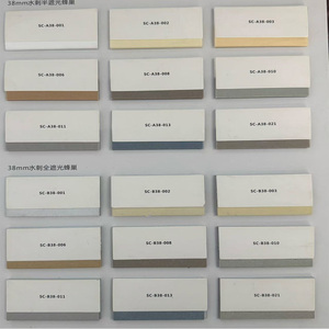 Tissus <span class=keywords><strong>pour</strong></span> stores alvéolaires verticaux en gros d'usine, 38 mm, plissés, protection UV, non tissés, réduction <span class=keywords><strong>de</strong></span> chaleur <span class=keywords><strong>pour</strong></span> fenêtres - Product Image 5