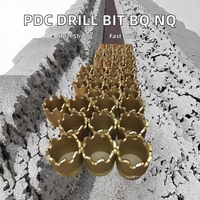 Foret de carottage PDC GUANTUOBQ NQ pour l'exploration géotechnique et le forage de puits – Équipement de forage forgé haute performance