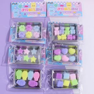 Mini Juego de Juguetes Creativos DIY de Garra de Gato, Pez y Estrella, Hechos a Mano, Pequeños Juguetes de Ciencia e Ingeniería Unisex, Material TPR para Jugar con Alimentos - Product Image 6