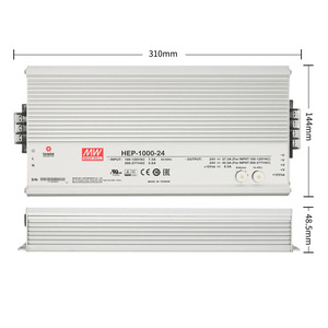 <span class=keywords><strong>HEP</strong></span>-1000-24/48/100V điện liên tục 1000W điều khiển với PFC dẫn chuyển mạch cung cấp điện - Product Image 3