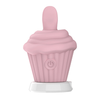 Lecken Vibrator weiblich G-Punkt Klitoris Stimulation Saugen Massage für Frauen Eiscreme geformte Zunge Vibrator