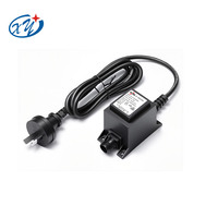IP68 étanche AC AC alimentation 12VAC 24VAC 50mA 100mA 200mA 500mA 1000mA 2000mA transformateur adaptateur linéaire