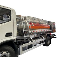 Camion-citerne à carburant aéronautique DONGFENG en alliage d'aluminium / acier inoxydable de 8500 litres, ravitailleur d'avions à vendre
