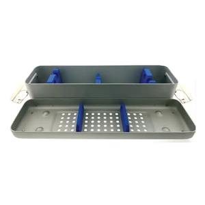 Contenedor de Esterilización para Endoscopios de Acero Inoxidable, Juego de Instrumentos Manuales con Pinzas - Product Image 1