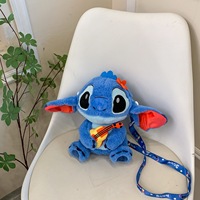 Sac à dos en peluche Stitch de 30 cm, sac à bandoulière pour enfants, vente en gros