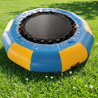 Trampoline aquatique gonflable pour enfants, trampoline de parc d'attractions, jouet trampoline d'extérieur