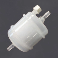 Filtro de Cápsula Hidrófilo de PVDF de Doble Capa Duradero, 0.2um, 1.5 Pulgadas, Conector Jaco de 1/4" para Soluciones Químicas