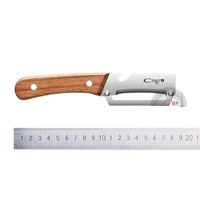 Handmatige multifunctionele verdikte keukenhulp van roestvrij staal voor het schillen en snijden van aardappelen, fruit, groenten en suikerriet.