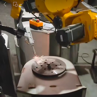 Kepala las Laser pelindung lensa ganda SUP23S, peralatan las industri