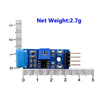 Modul dan Kit Elektronik OKY3456-1 dengan Sensor Kelembapan HR202 & Deteksi Kelembapan Chip LM393