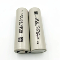 Batterie rechargeable haute décharge de qualité supérieure MOLICEL P42A 3.6V 4200mAh 21700 45A avec un bon prix INR21700 P42A