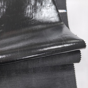 Fodere per scarpe nere con adesivo TPU Hot Melt Film in cotone tessuto laminato superiore per la modellatura del materiale - Product Image 5
