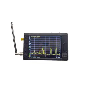 TinySA asli ULTRA 100KHZ-5.3GHZ layar 4 inci penganalisis spektrum kecil genggam Generator RF ESD dilindungi dengan baterai