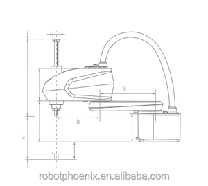 Nieuw Ontwikkelde Hogesnelheidsnauwkeurigheid Omron Big Scara Robot Programmering - Product Image 4