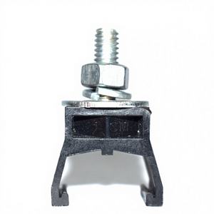 Abrazadera de un solo polo de plástico de ingeniería, paso de 50 mm, alta durabilidad, gestión de cables en forma de C para uso comercial - Product Image 1