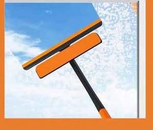 Raclette multifonction 3 en 1 pour vitres, nettoyeur de douche, miroir de salle de bain, <span class=keywords><strong>essuie</strong></span>-<span class=keywords><strong>glace</strong></span> en caoutchouc - Product Image 4