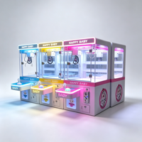 Mini machine de jeu à griffes à monnayeur, équipement de distribution de jouets à prix gagnants pour salles d'arcade, magasins de détail et divertissement familial