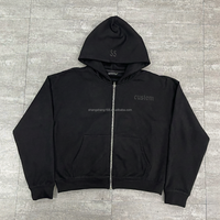 Fabrication de vêtements sur mesure, ensembles de sweat-shirts de haute qualité, sweat-shirts amples et lourds, broderies, survêtements surdimensionnés pour hommes