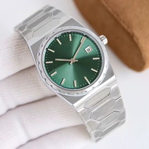 Montre-bracelet mécanique automatique pour homme, édition commémorative classique, boîtier simple en argent, étanche, affichage de la date - Product Image 2