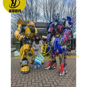 Adultes <span class=keywords><strong>Robot</strong></span> Costume Cosplay Costume LED <span class=keywords><strong>Robot</strong></span> Prime Bumblebe Megatrons - Product Image 4