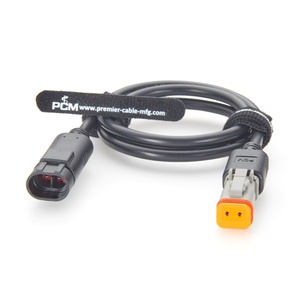 Kabel Adaptor 2 Arah Deutsch DT06-2S ke TE AMP Superseal 282104-1 16AWG Tahan Air untuk Sensor Sistem Perkabelan Perbaikan Otomotif - Product Image 4