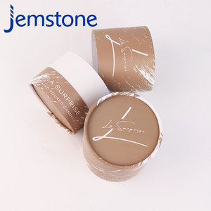 Emballage de cylindre de boîte de tube en papier biodégradable avec logo personnalisé Logo imprimé de taille personnalisée - Product Image 3