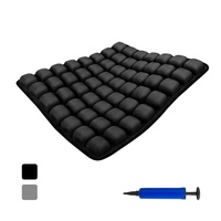 Coussin de siège portable Kingworth anti-escarres 3D Air 56 bulles TPU auto-gonflant