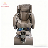 LEXUSPACE Nouveau design de luxe, fauteuil de pédicure super confortable pour salon de manucure