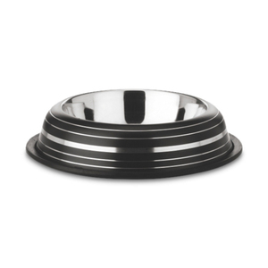 Bol antidérapant pour chien avec couleur et finition argentée |   Bol pour nourriture et eau pour animaux de compagnie en acier inoxydable antidérapant |   Bol d'alimentation premium pour chiens - Product Image 6