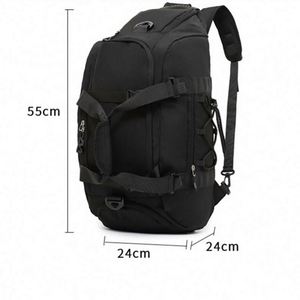 New Pink <b>Black</b> Gym Fitness Bag Waterproof Sports Gym Carry <b>Backpack</b> Large Travel Luggage Duffel Bag With Custom Logo for Men - Product Image 2