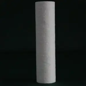 High-Density Poliéster Grande Fluxo Industrial Filtro De Água 5 Micron Melt Cartuchos De Filtro De Polipropileno Soprado