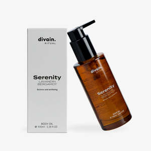 Divain Serenity Olio Corpo 100ml Lavandin Bergamotto Equilibrio Benessere - Product Image 4
