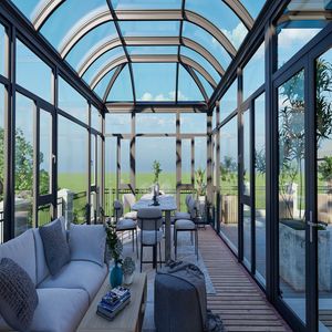 Nhà kính sang trọng thanh lịch mở rộng địa điểm tổ chức đám cưới nhà kính lớn cho nhà kiến trúc hiện đại - Product Image 2