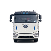 Camion compacteur électrique FAW 12 m³ zéro émission pour l'élimination des déchets ménagers urbains et l'assainissement